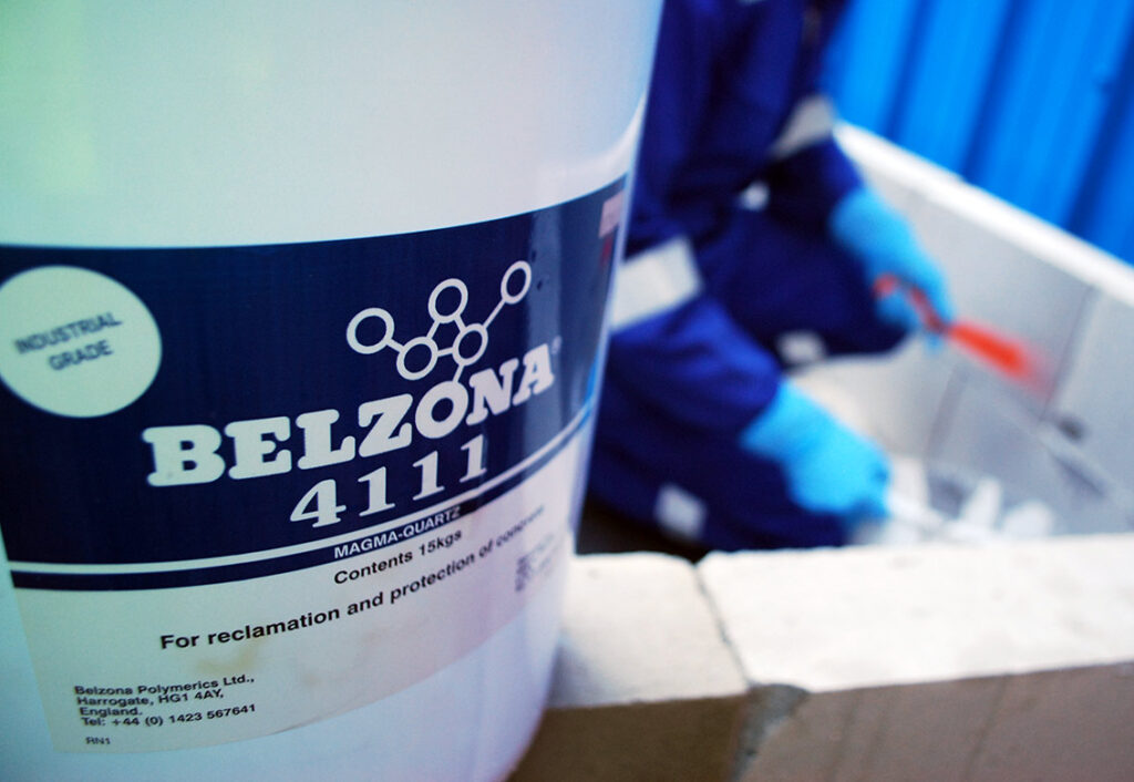 Belzona 4111 (Magma-Quartz) packaging
