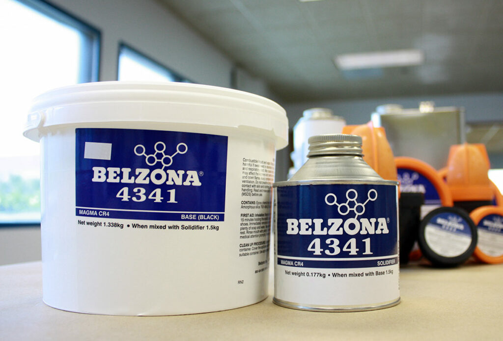 Belzona 4341 (Magma CR4) packaging
