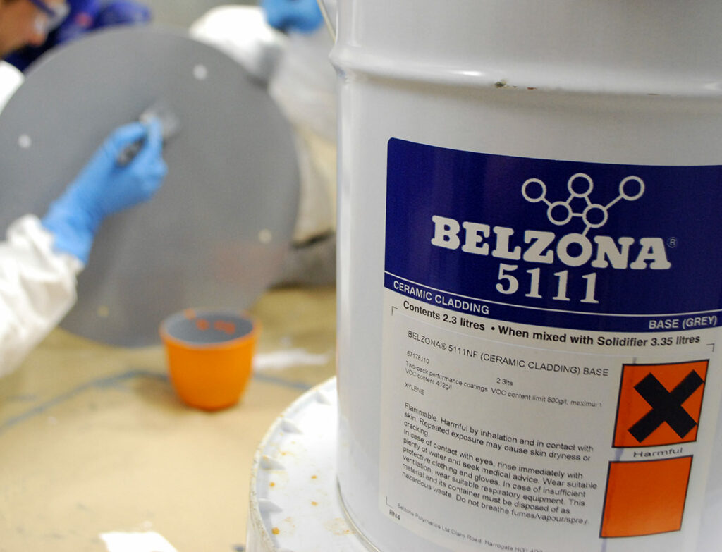 Belzona 5111 (Ceramic Cladding) packaging