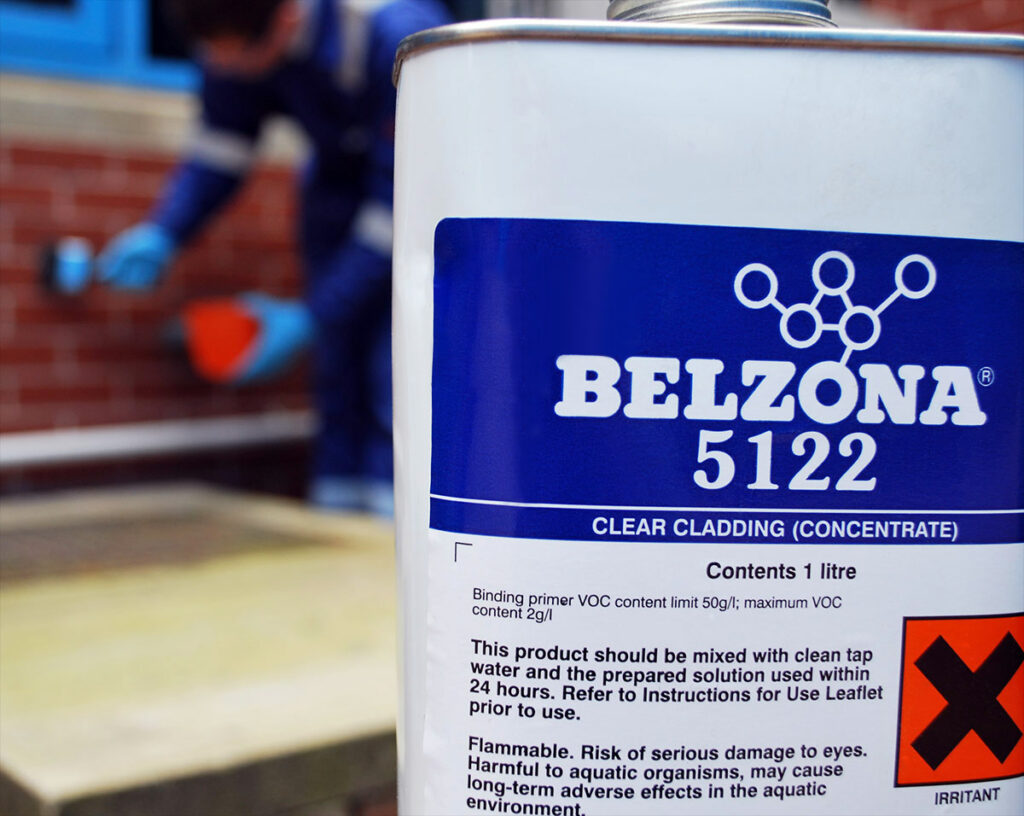 Belzona 5122 (Clear Cladding Concentrate) packaging