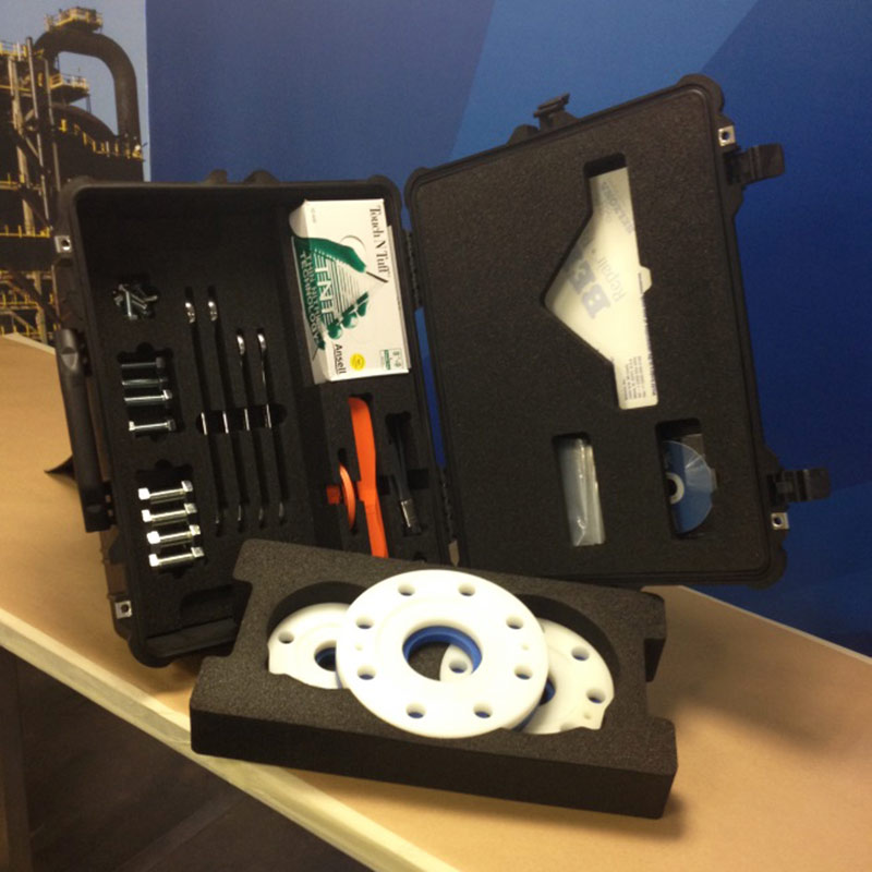 Belzona Flange Face Forming Kit contents