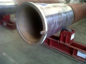 Erosion and corrosion damage to stern tubes for naval vessel