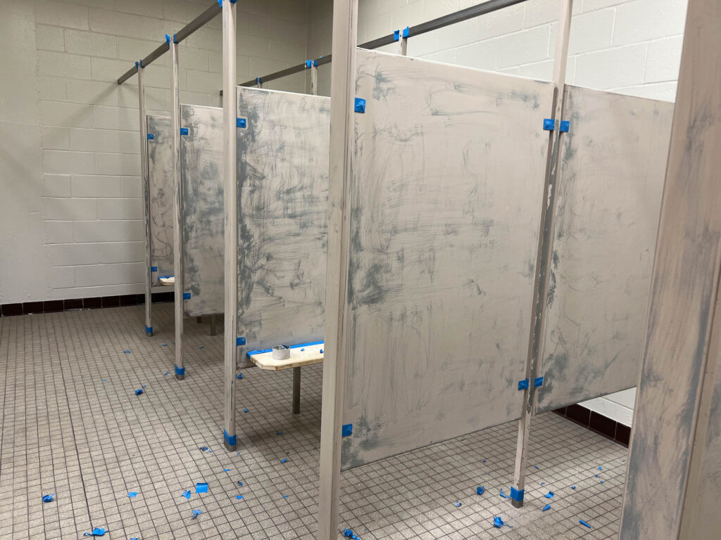 Shower Stalls restored