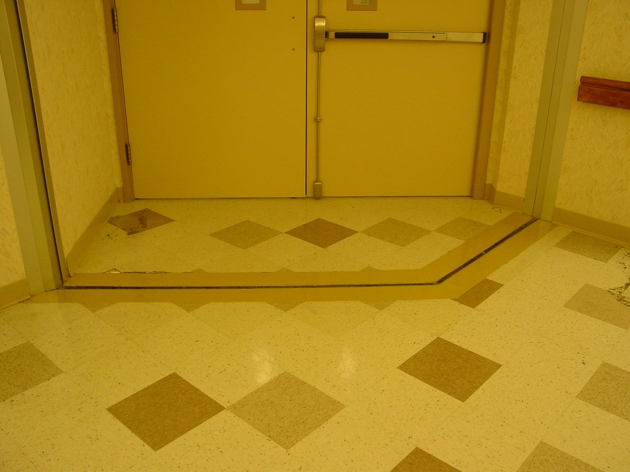 Belzona smoothride Hospital Expansion joint 21 years and in perfect condition