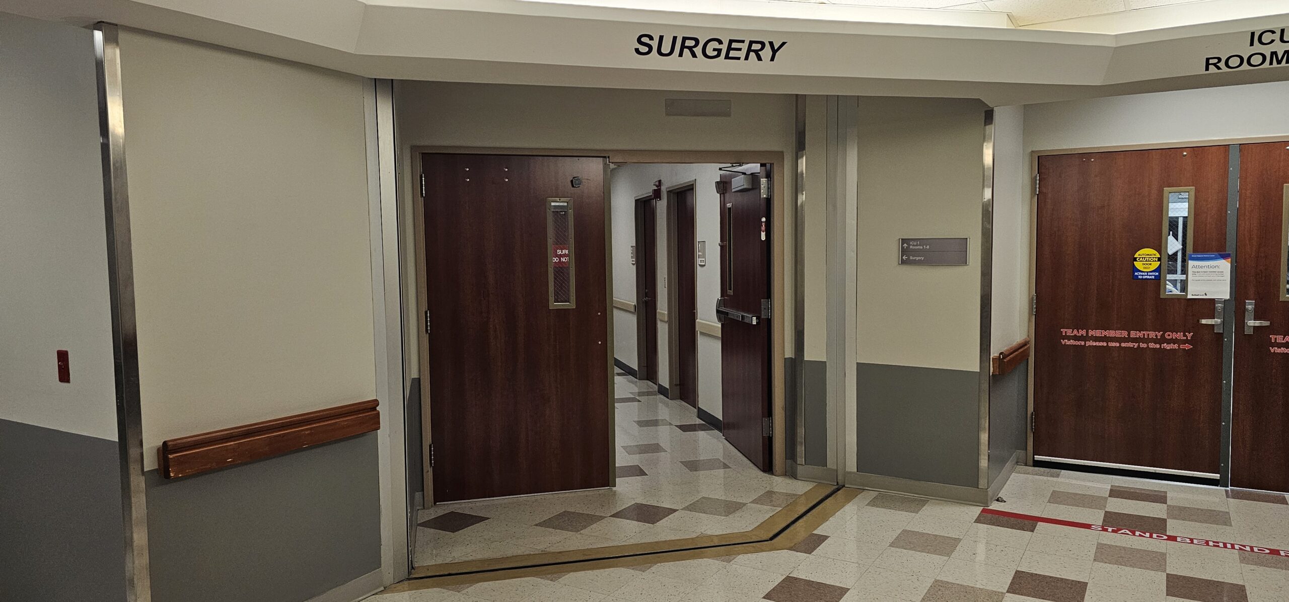 Belzona smoothride Hospital Expansion joint 21 years and in perfect condition